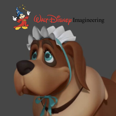 Nana from Peter Pan ride