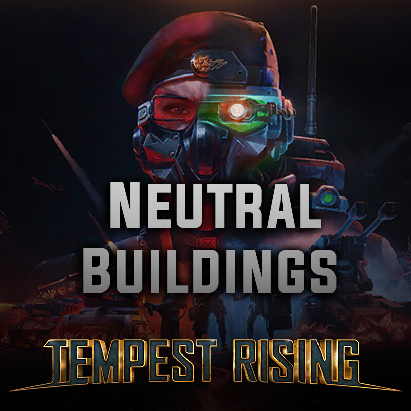Tempest Rising Building Grid ArtStation - Tempest Rising - Neutral Capturable Buildings