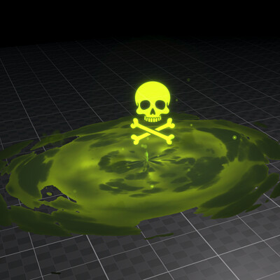 VFX Poison Blob