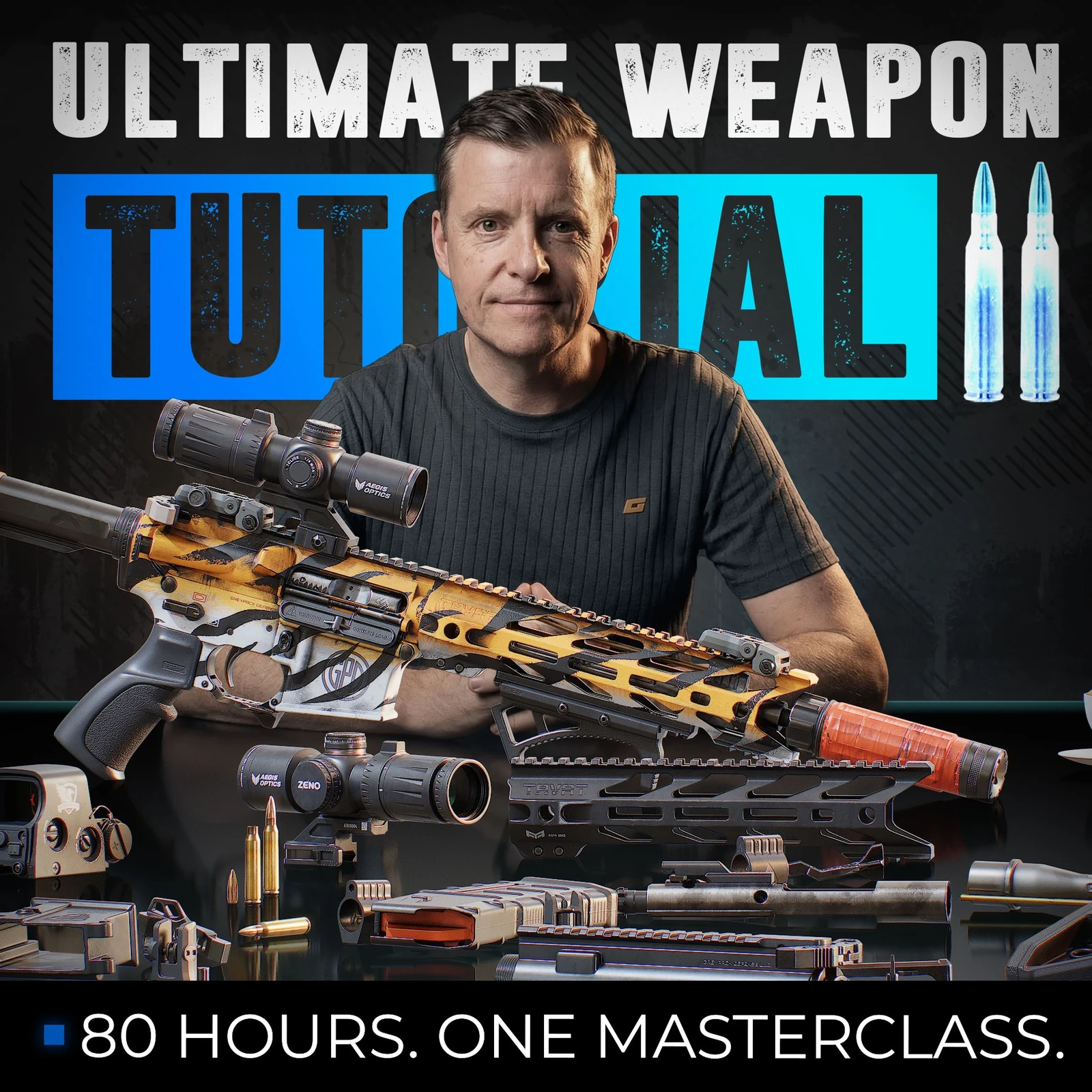 Ultimate Weapon Tutorial 2 – The Complete Hard-Surface Masterclass (Inside Look)
