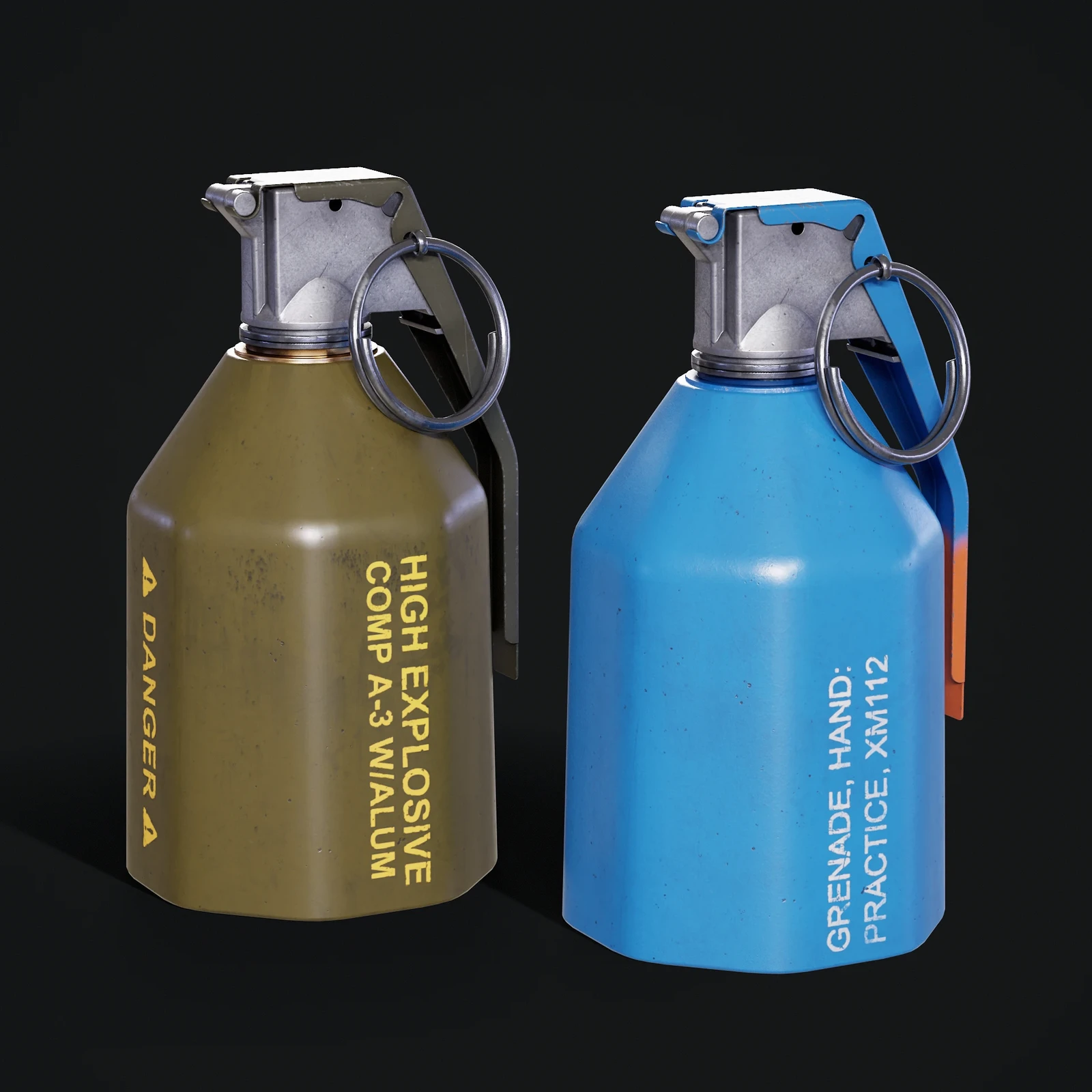 M111 and XM112 Hand Grenades