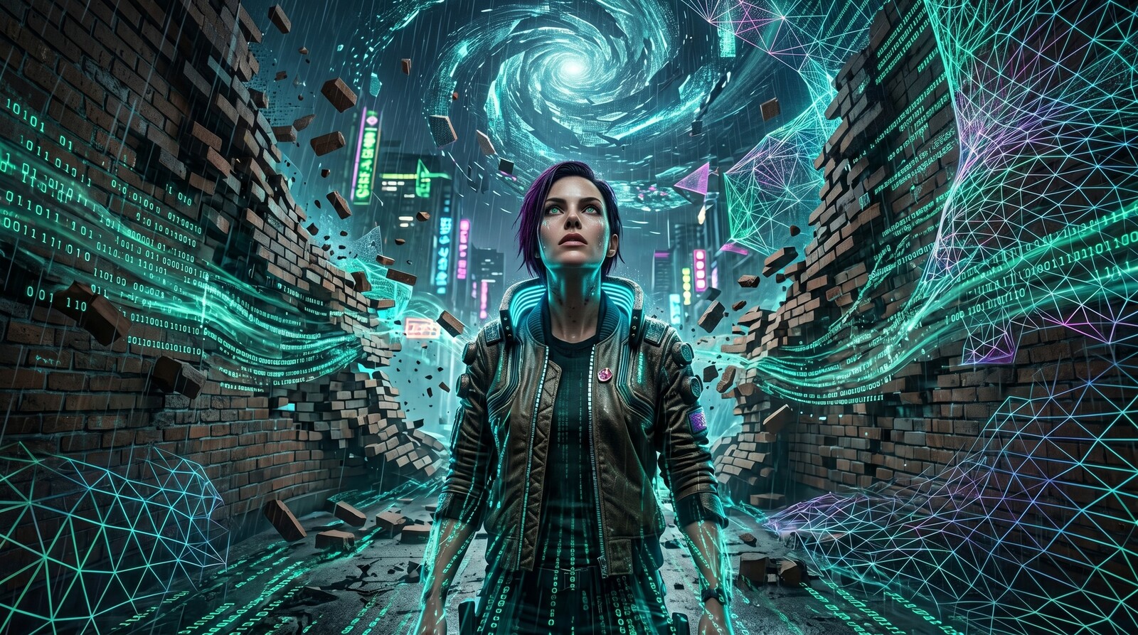 Beautiful Fragile Error🎧 Cyberpunk Synthwave