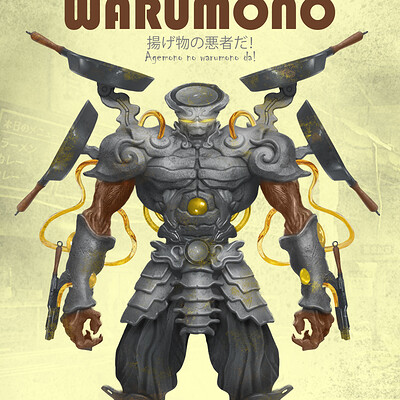 Agemono no warumono da!