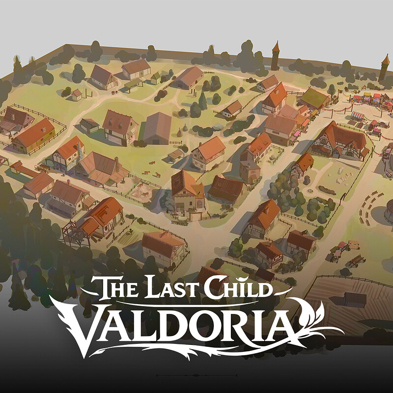 Fantasy Village Environment Concept - The Last Child: Valdoria