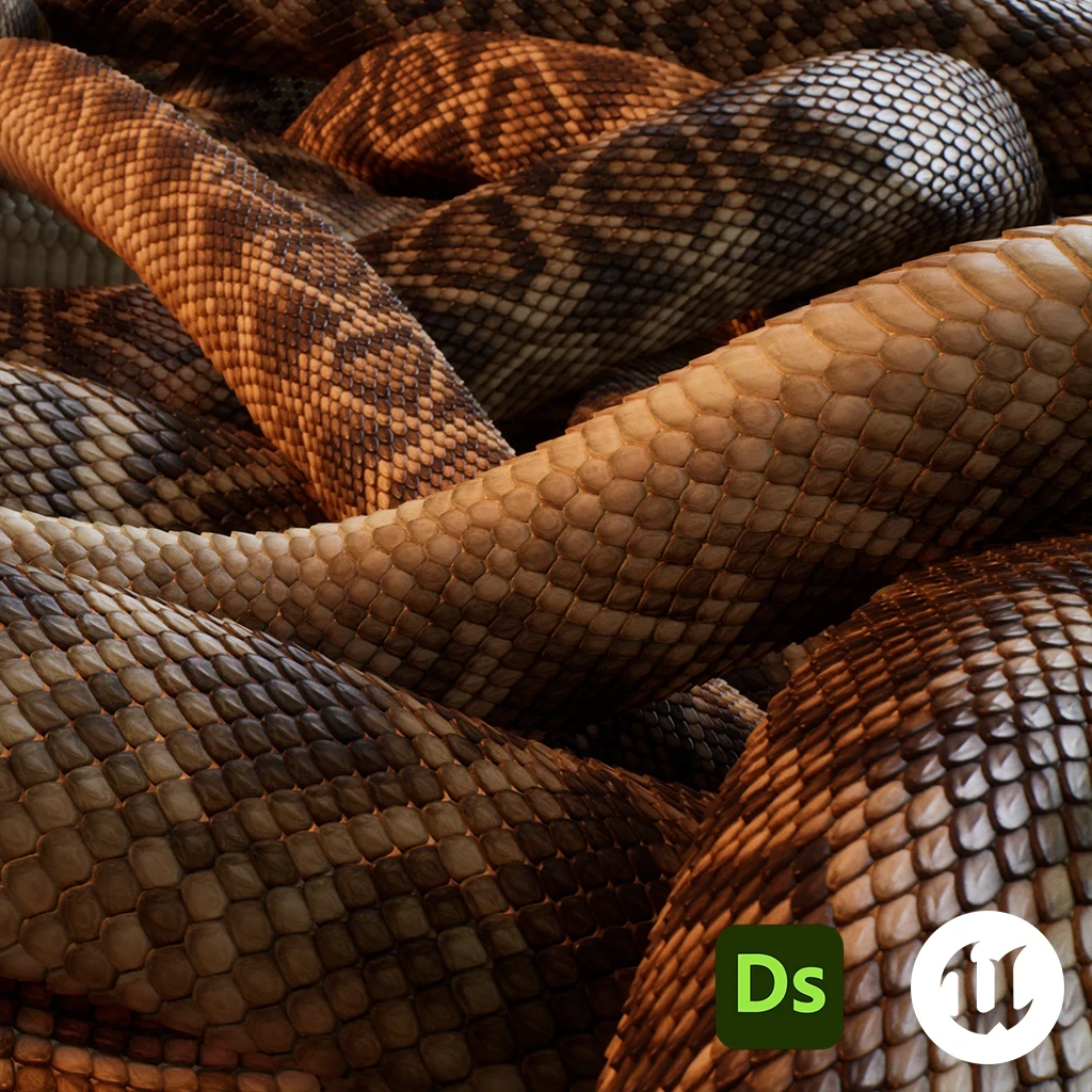 Snake Skin - Procedural Material