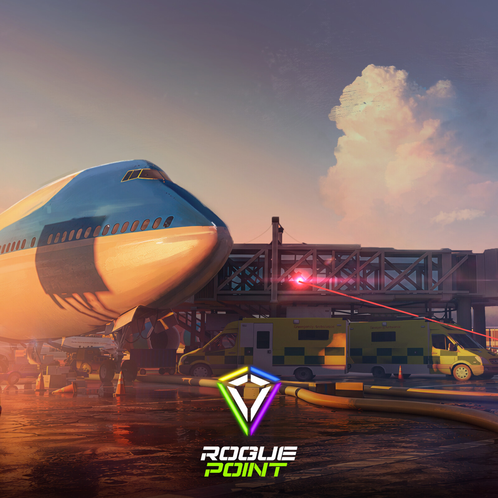 Rogue Point: Airport Apron