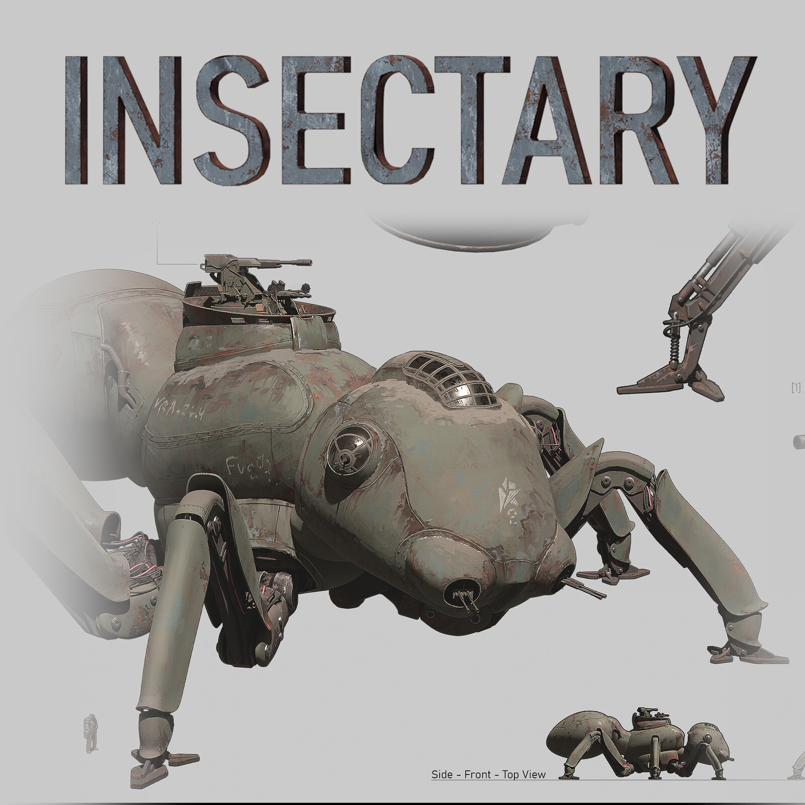 INSECTARY - Personal Project - Machinery Design