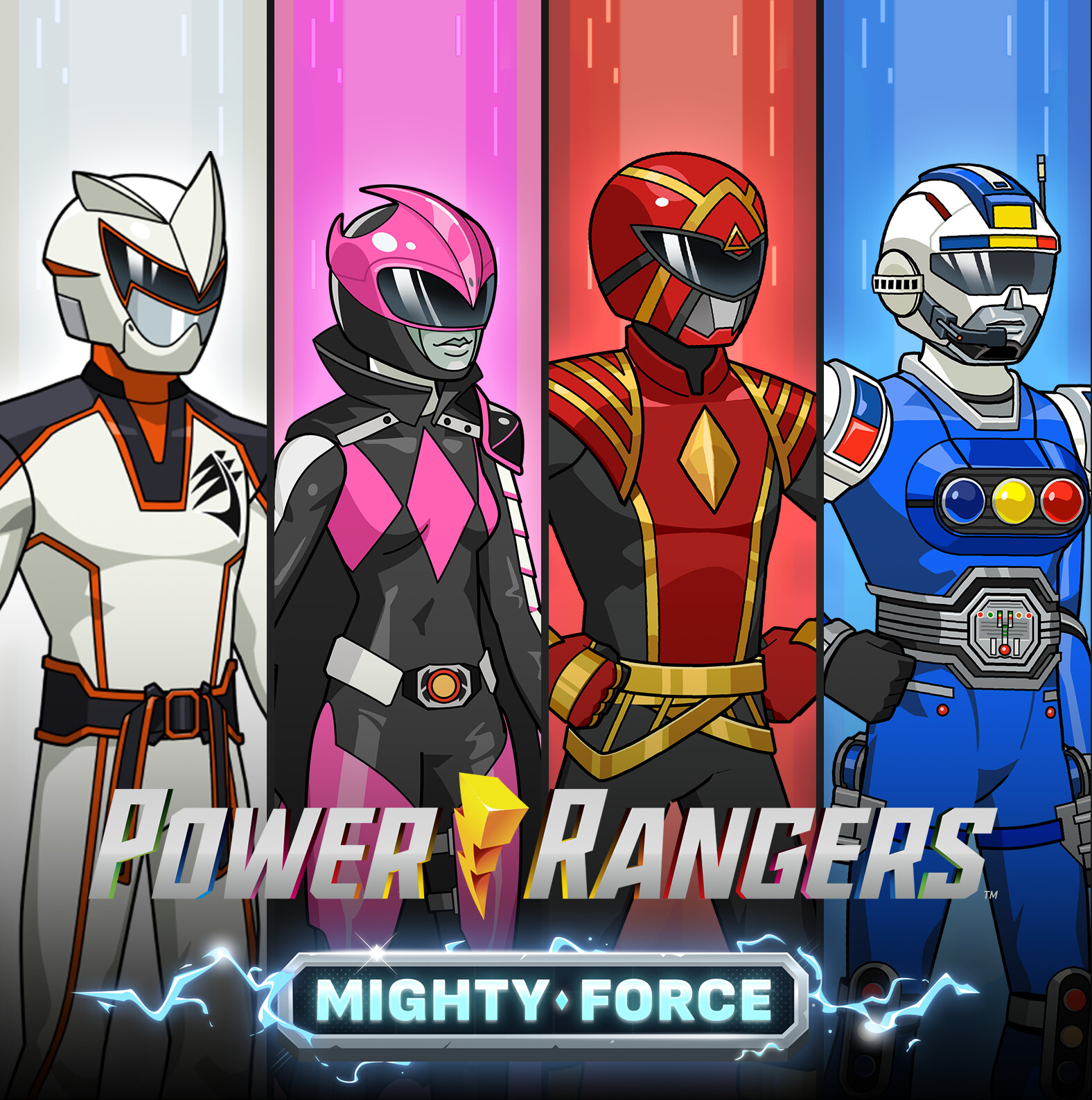 Power Rangers Mighty Force - Characters