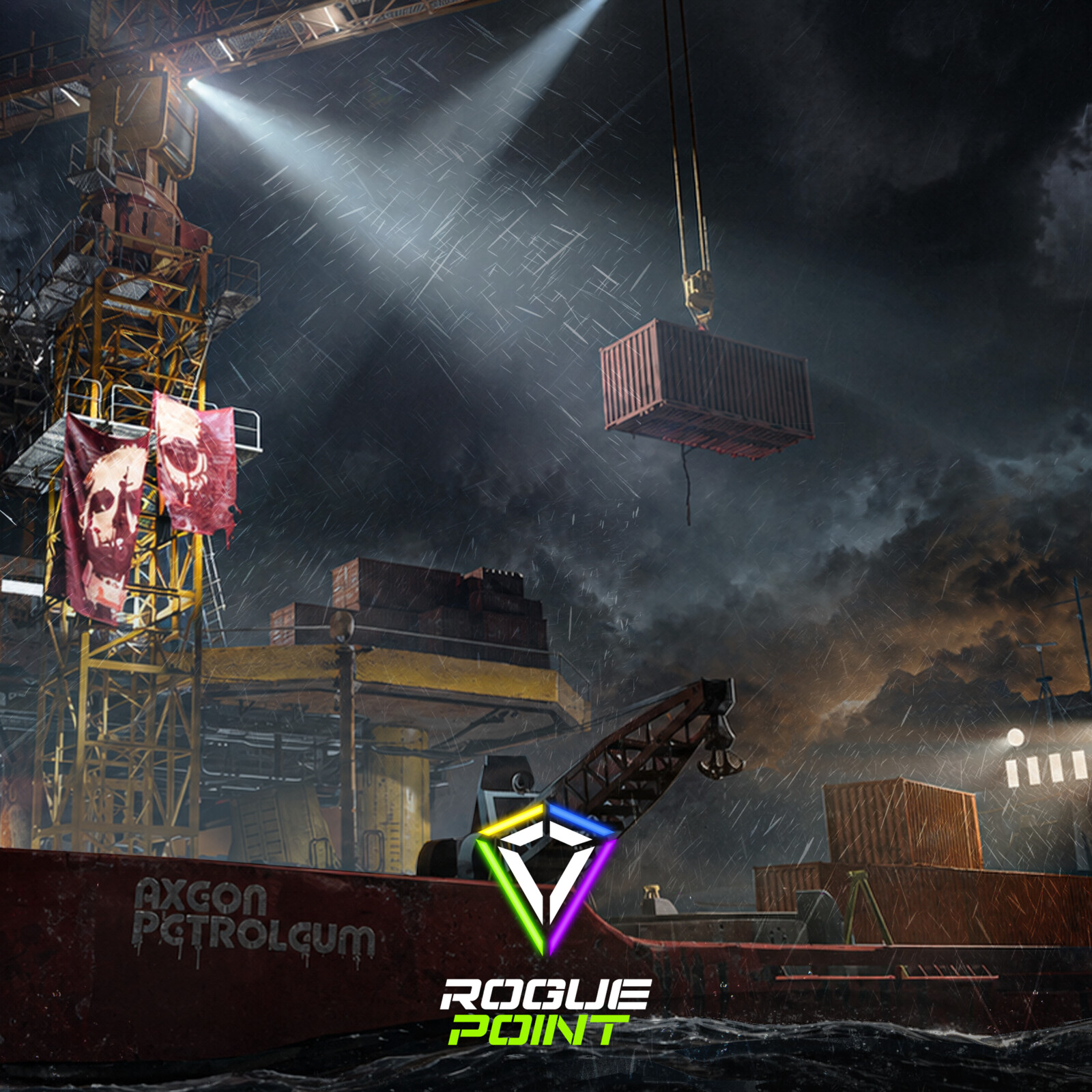 Rogue Point: Oil Rig Lower Deck