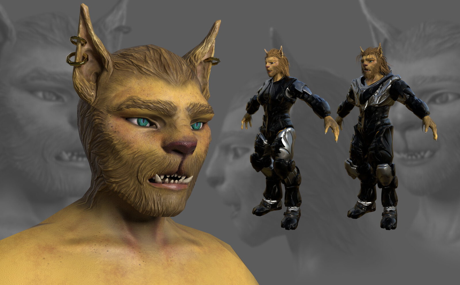 The Aslan - 3D Charcaters