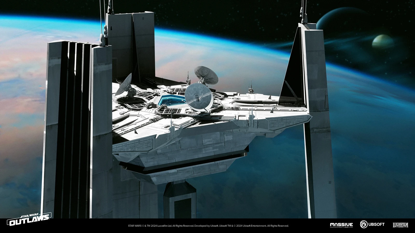 Star Wars Outlaws /// ISB Space station 