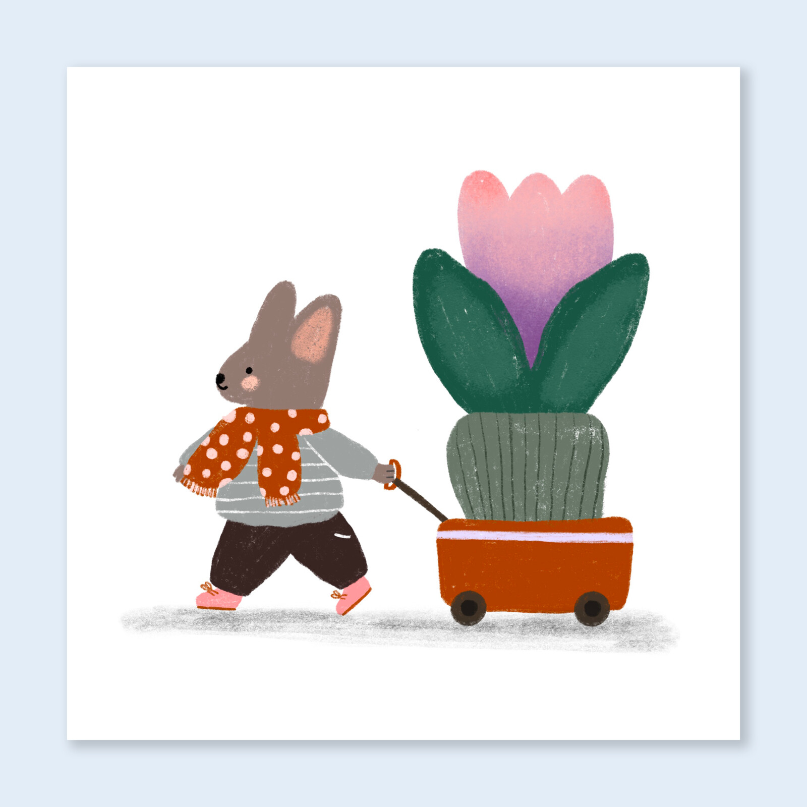 Lapins de Pâques // illustration