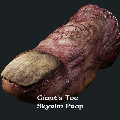 Giant’s Toe An iconic prop from Skyrim
