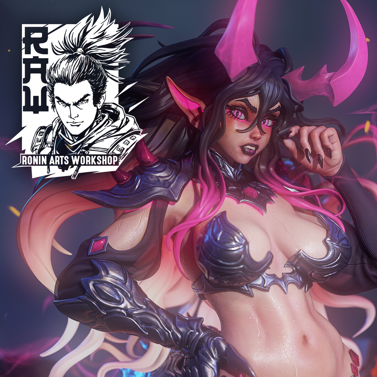 Pyra - Fire Elemental PinUp