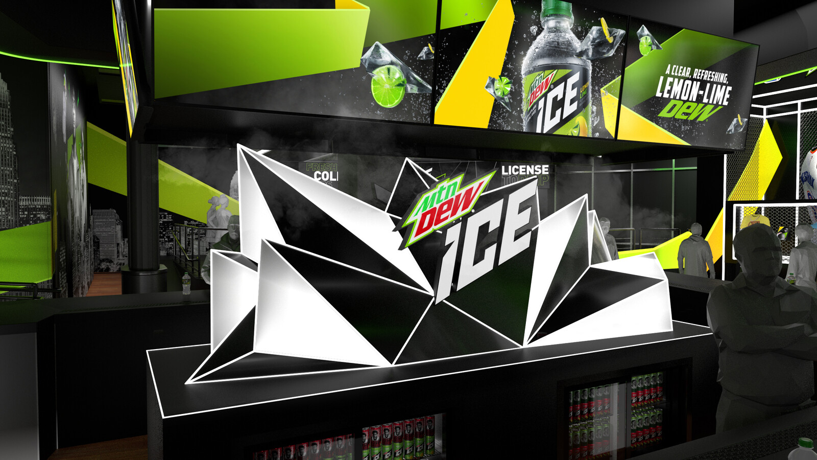 MTN DEW Ice Courtside Studios
