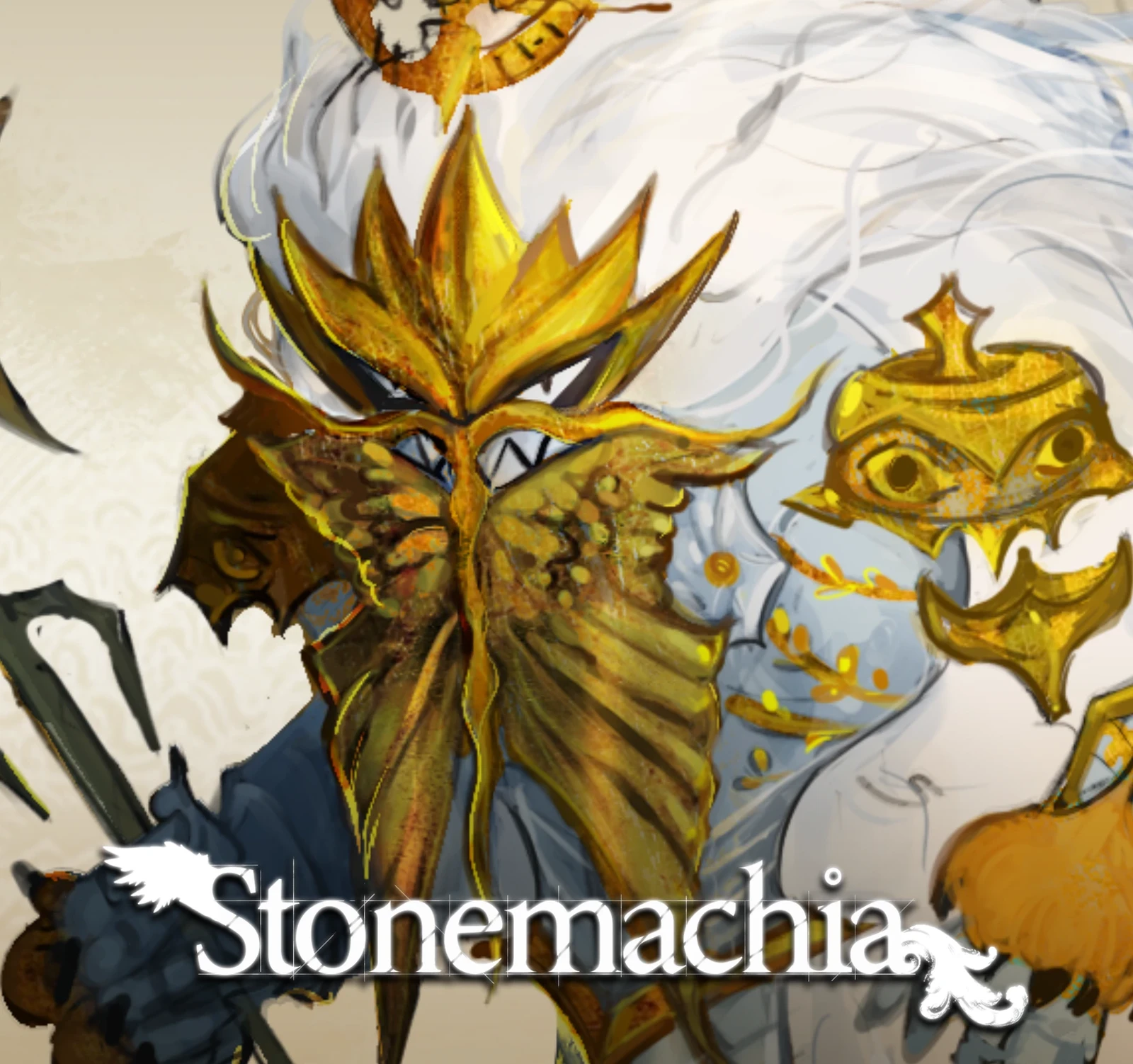 Stonemachia - King Chess Design concept