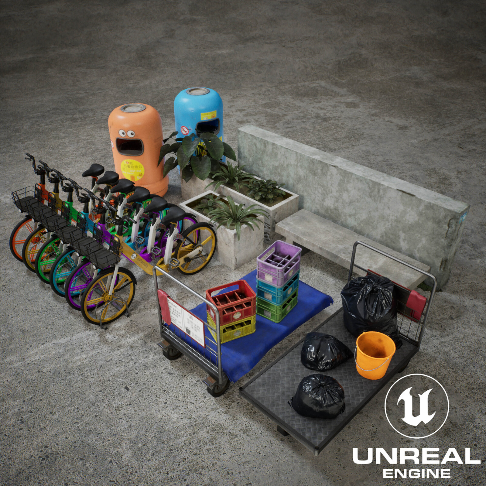 Downtown China Props | Industrial 