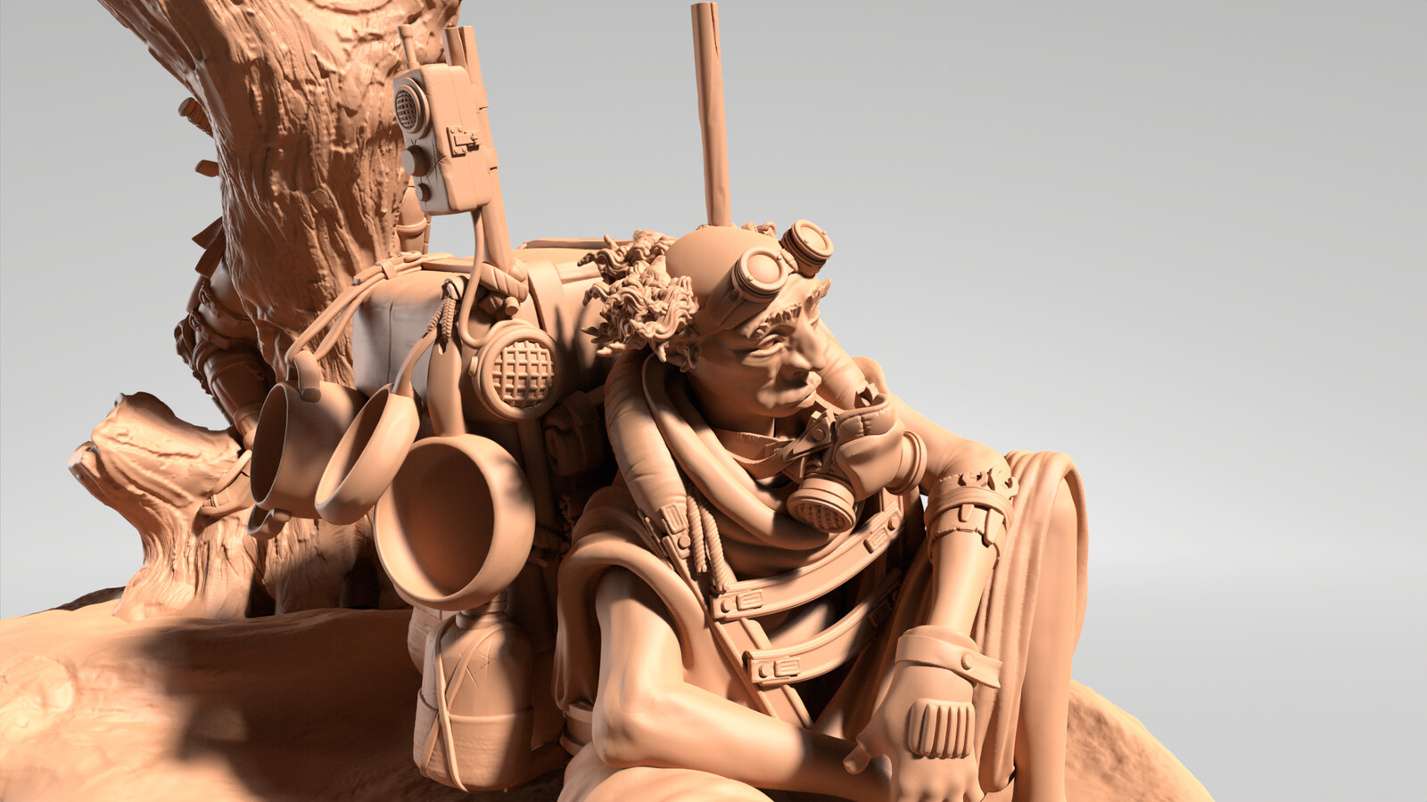 Assassin and Traveller / printable model