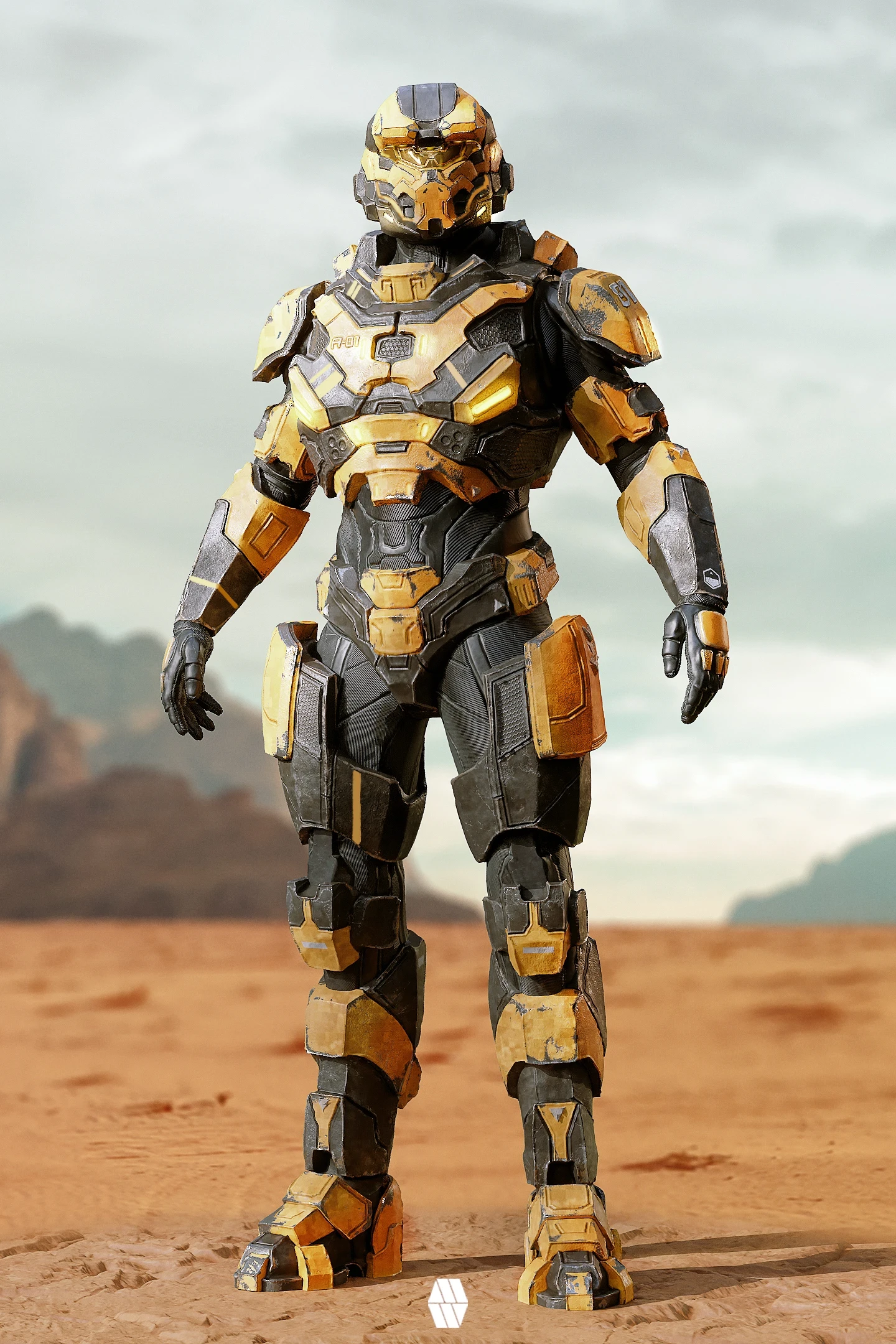 Live Stream Concept - 'Halo/Sifi Armor' Concept 