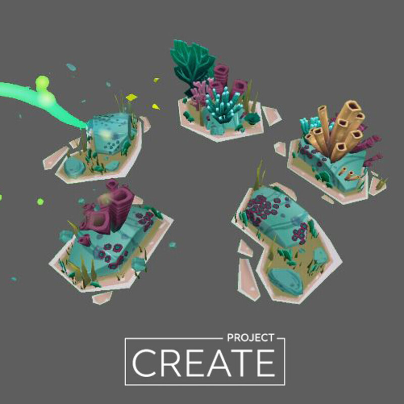 Project CREATE: Shaders &amp; Interaction