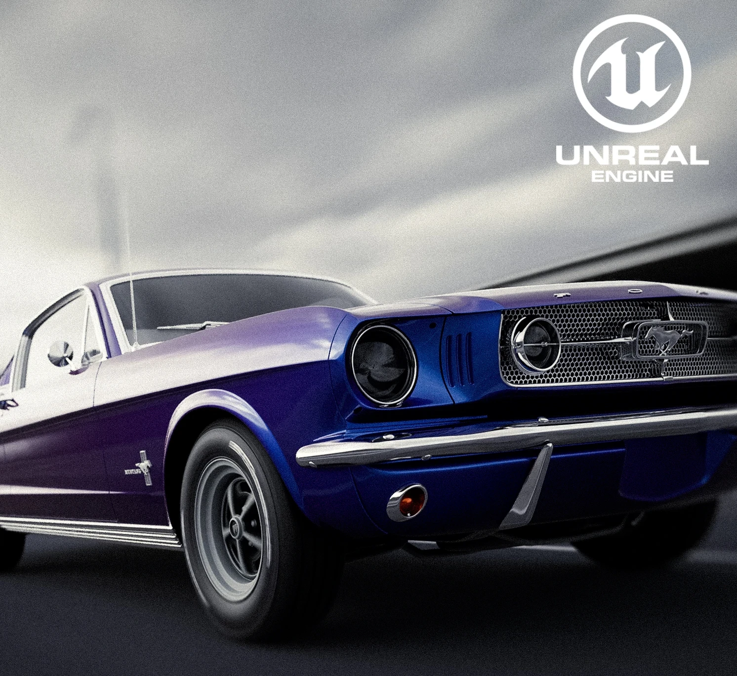 1965 Ford Mustang Fastback - Unreal Renders