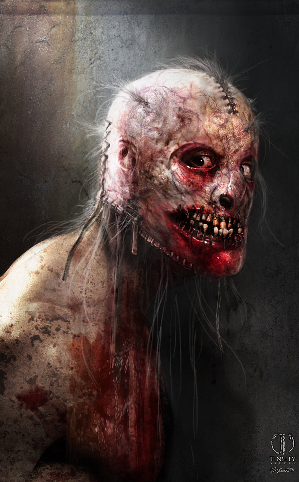 American Horror Story Asylum Bloodyface Design