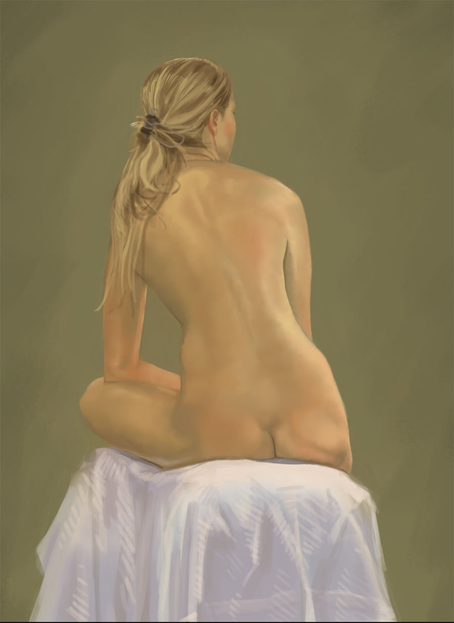 3H figure painting from life