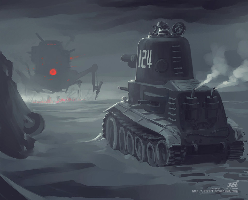 Artstation Tank War Kung Jazz