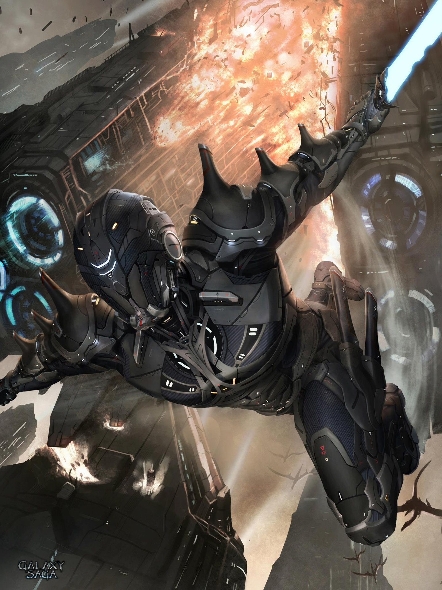 Galaxy armor. Киборг арт Galaxy Saga. Броня Sci Fi Art. Galaxy Saga солдаты. Броня будущего.