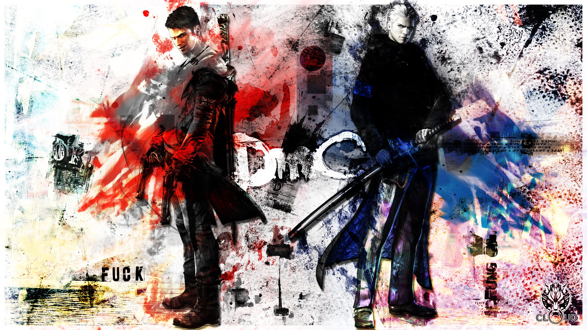 Обои в стиле DMC