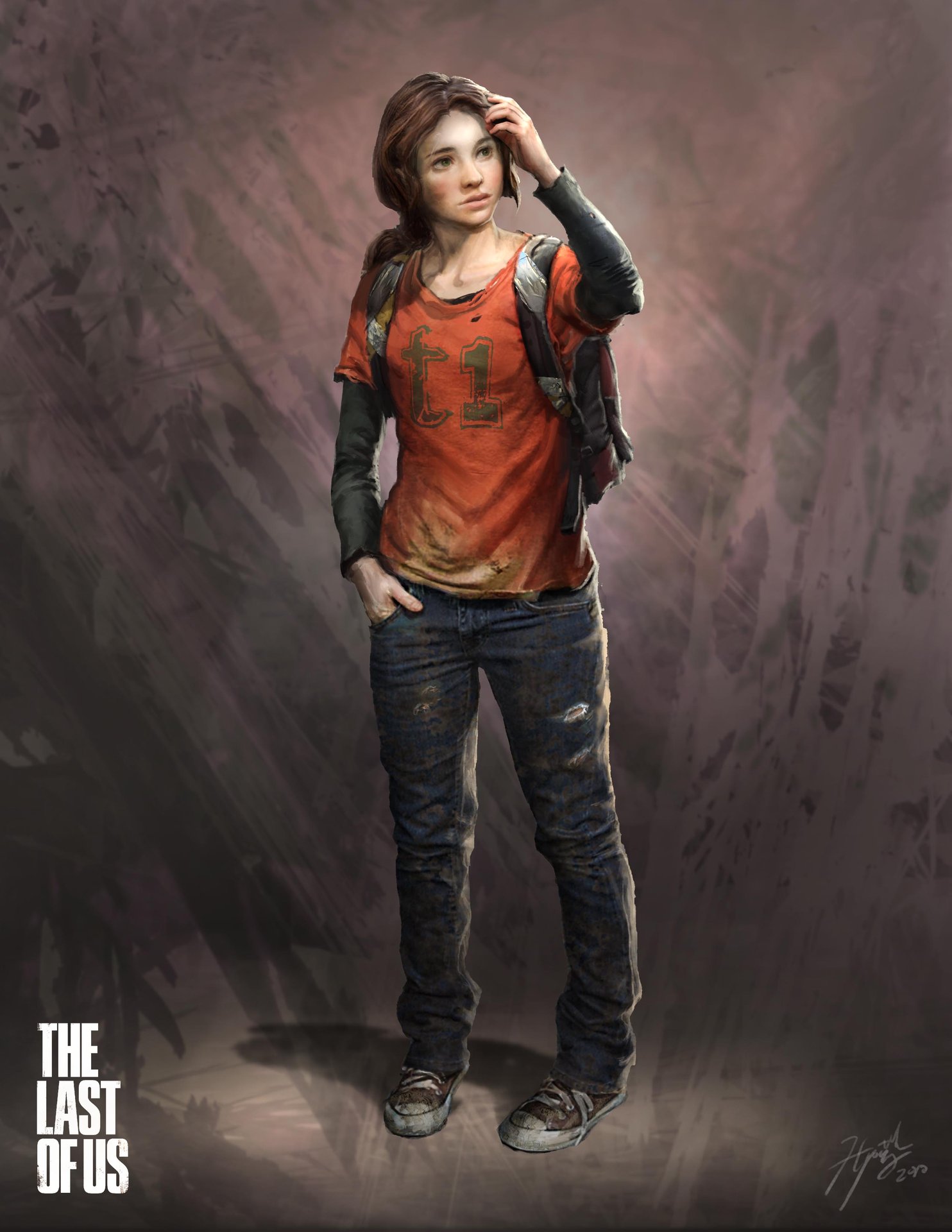 The Last Of Us Ellie Tattoo | Art Print