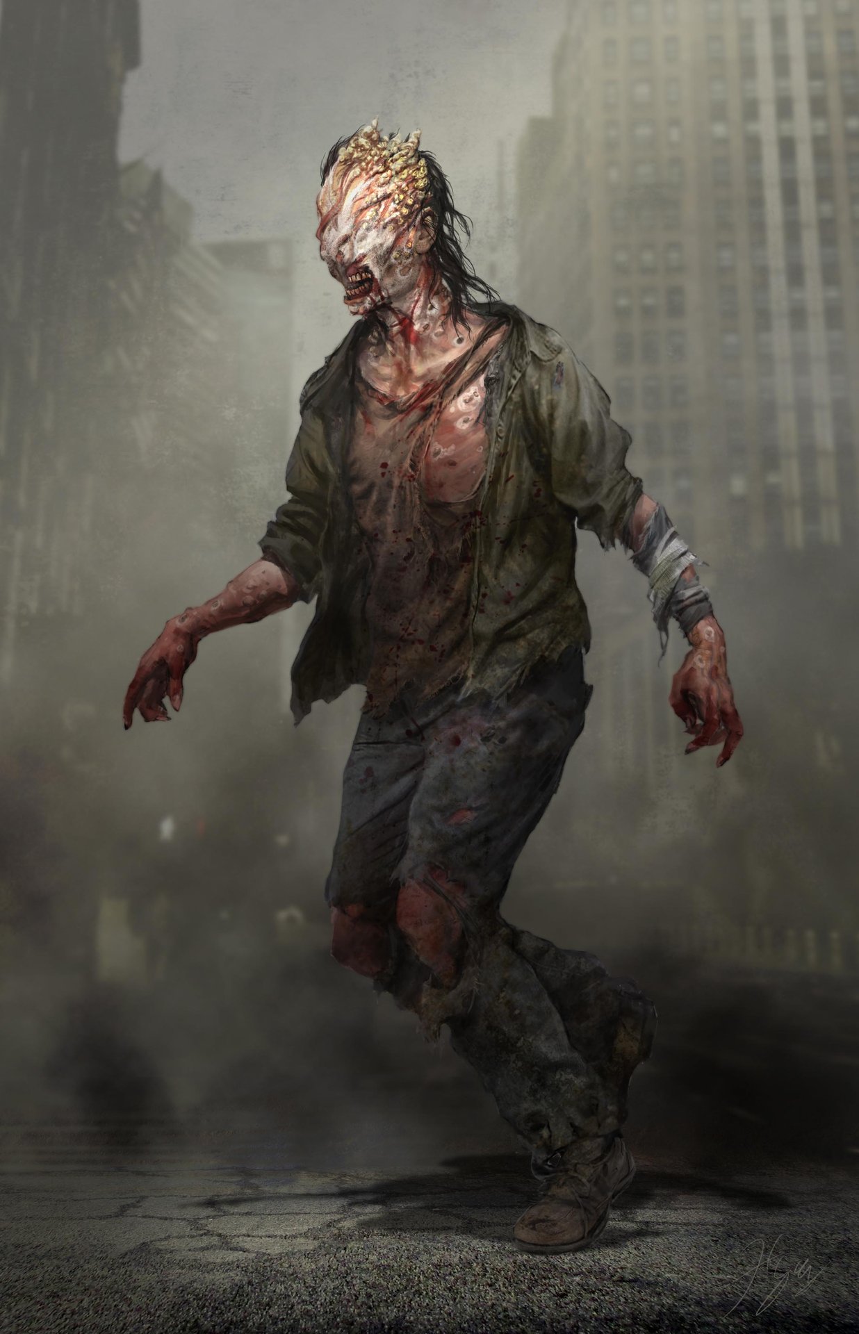 ArtStation - Clicker Male: The Last of Us