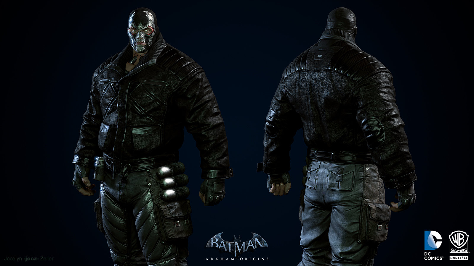 ArtStation - Batman: Arkham Origins, Bane Masked