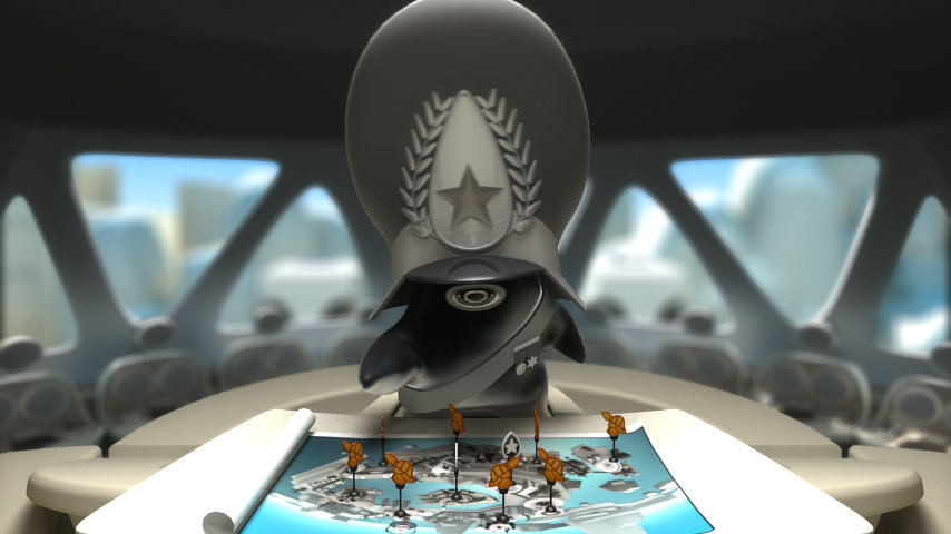 contructed and rigged the set in this scene