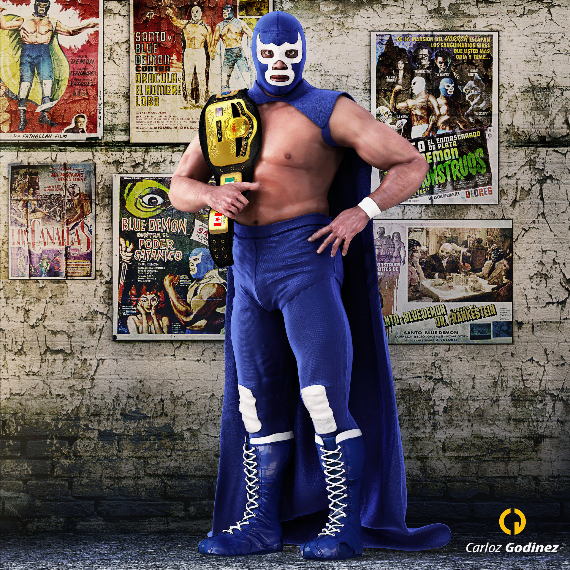 Juan Carlos Godinez Ramirez - Blue Demon