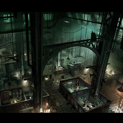 Batman arkham origins concept art vl 11