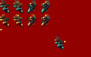 Core Suits Sprite sheet (.LBM Amiga res)