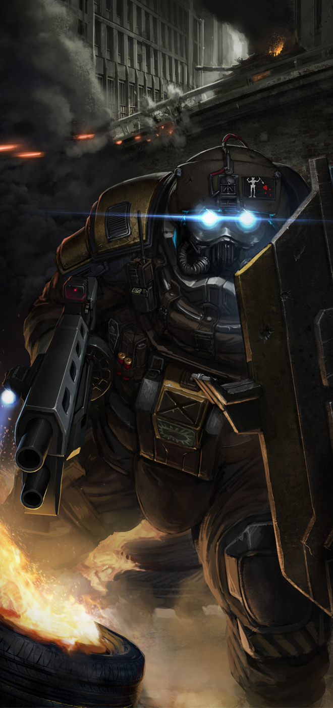 ArtStation - The Shield, Paul Taaks