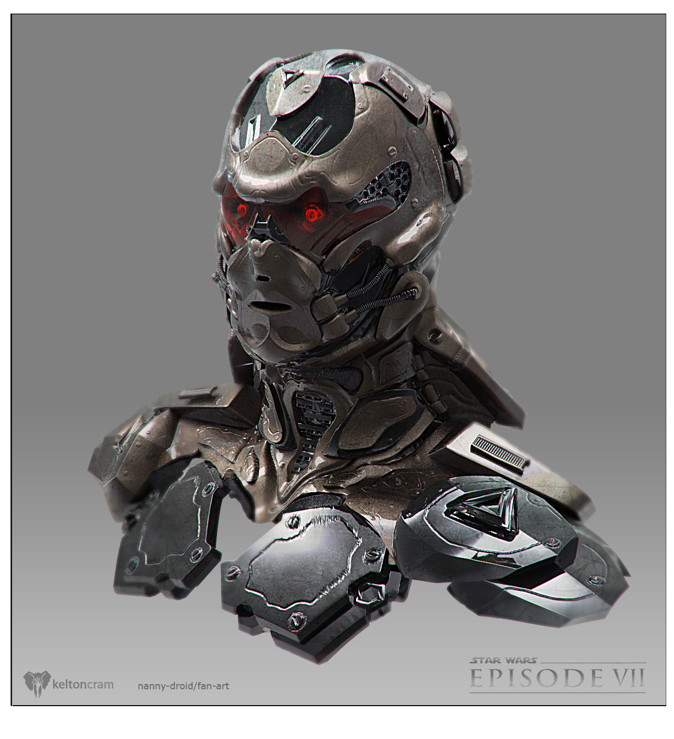 Artstation Starwars Fanart Droid 2 Kelton Cram