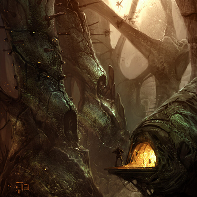 Halo 4 concept art Abandon early