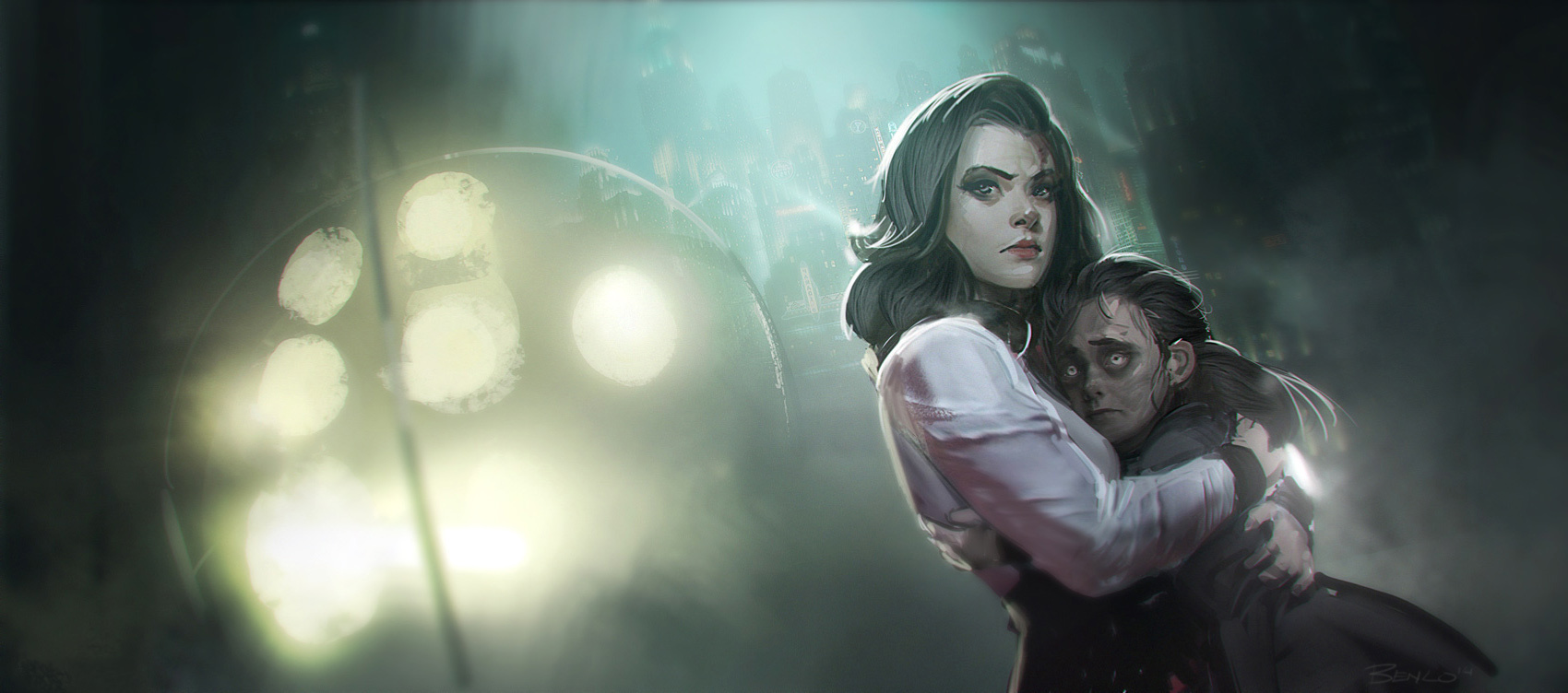 Artstation Burial At Sea Fanart Ben Lo