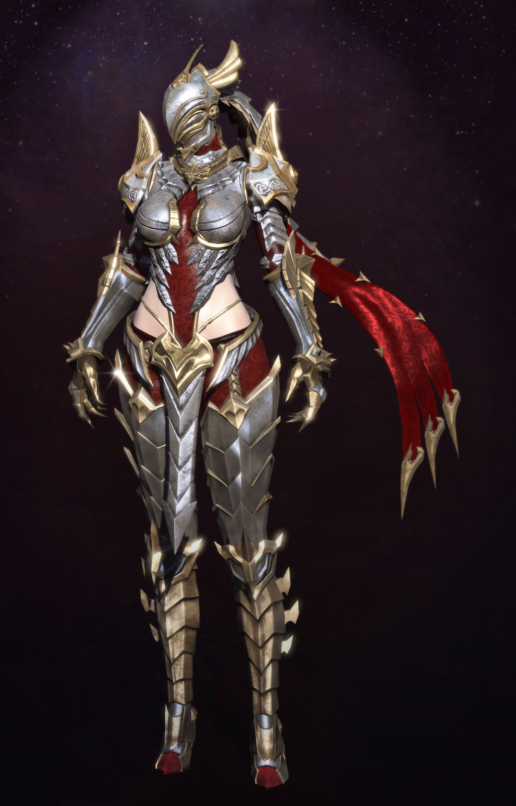 ArtStation Female Knight, MinChul Kim