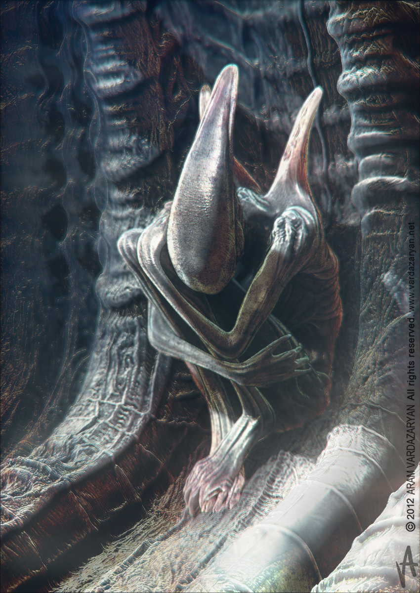 Artstation Sad Xenomorph Deacon Aram Vardazaryan Alien vs predator stop motion 1 ag stop motion. artstation sad xenomorph deacon