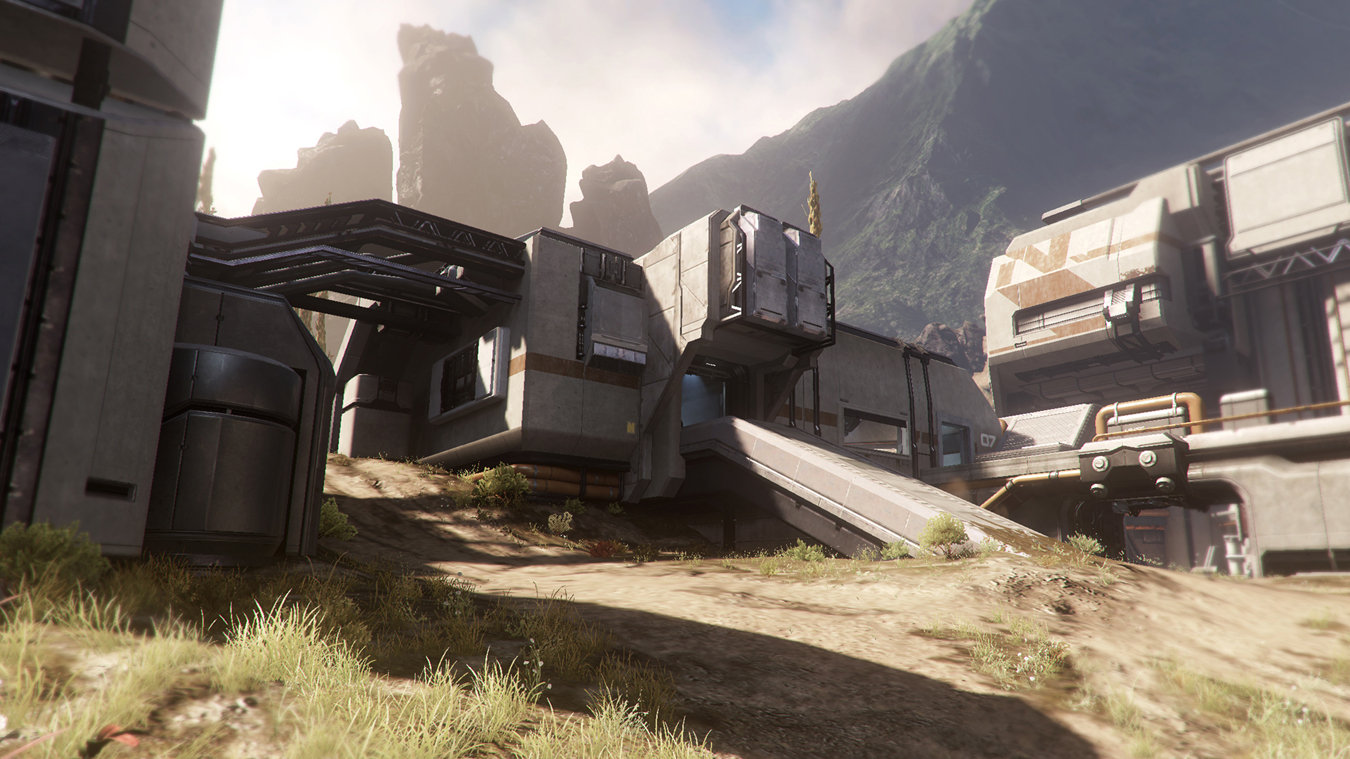 James Munroe - Complex, Monitoring Station exterior (Halo 4)