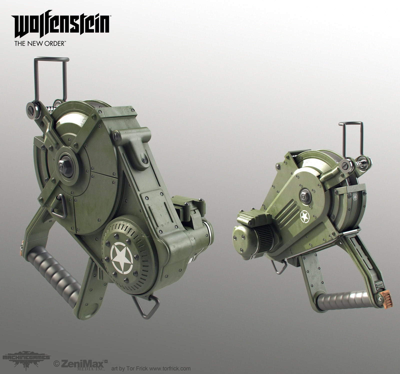 Artstation Wolfenstein The New Order Various Highpolymodels Tor Frick