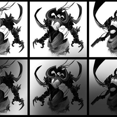 Alexandre chaudret sketches characters buste02