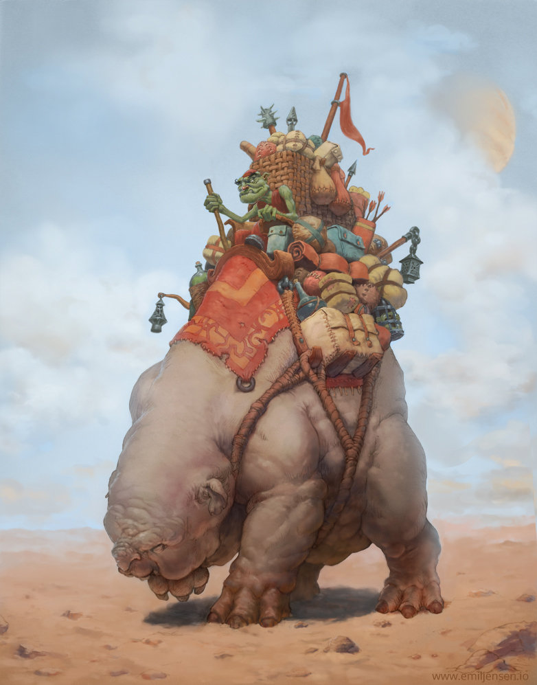Artstation Grumpy Emil Jensen
