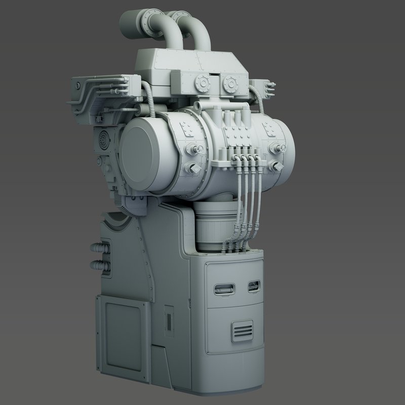 Generator High Poly