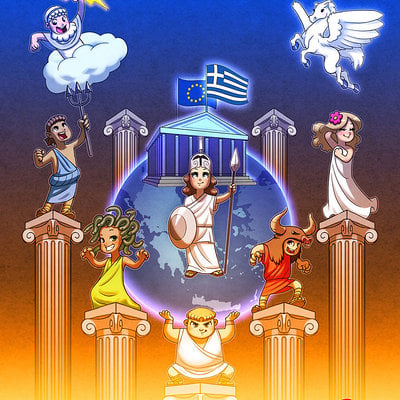 Sylvain magne greek mythology by sykosan d50ghpv
