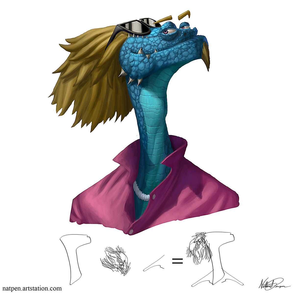 ArtStation Visual Engineer Shape Challenge, Nathaniel Pengson